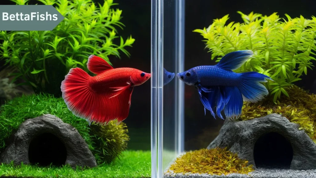 How many Betta fish can live together