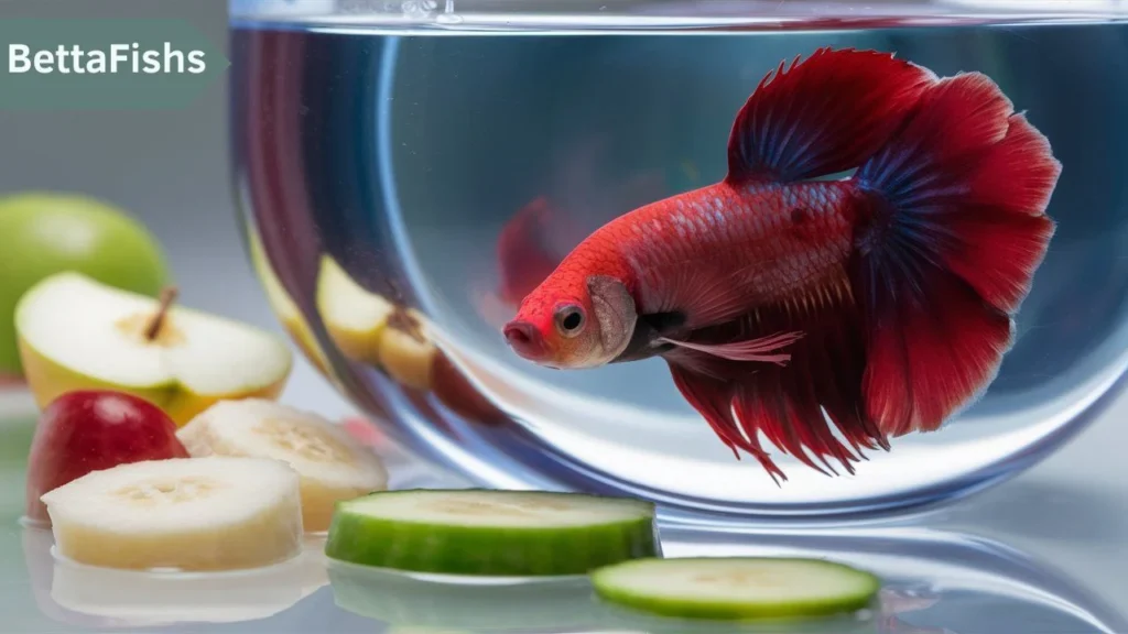 What can Betta fish eat of Human food