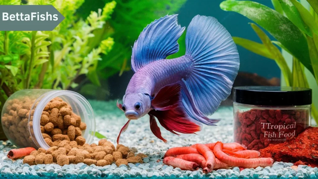 Can Betta fish eat tropical fish food