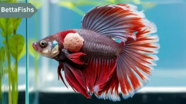 Tumor in Betta Fish