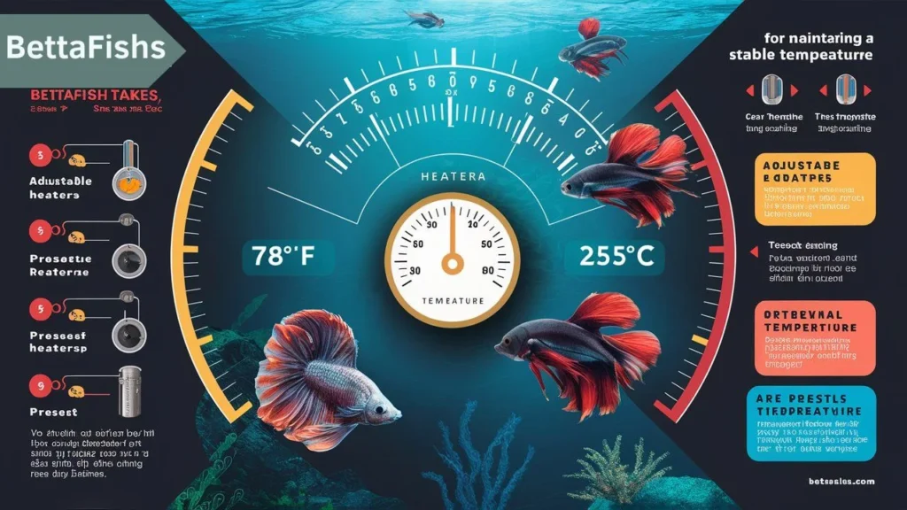 Ideal temperature for a Betta fish tank