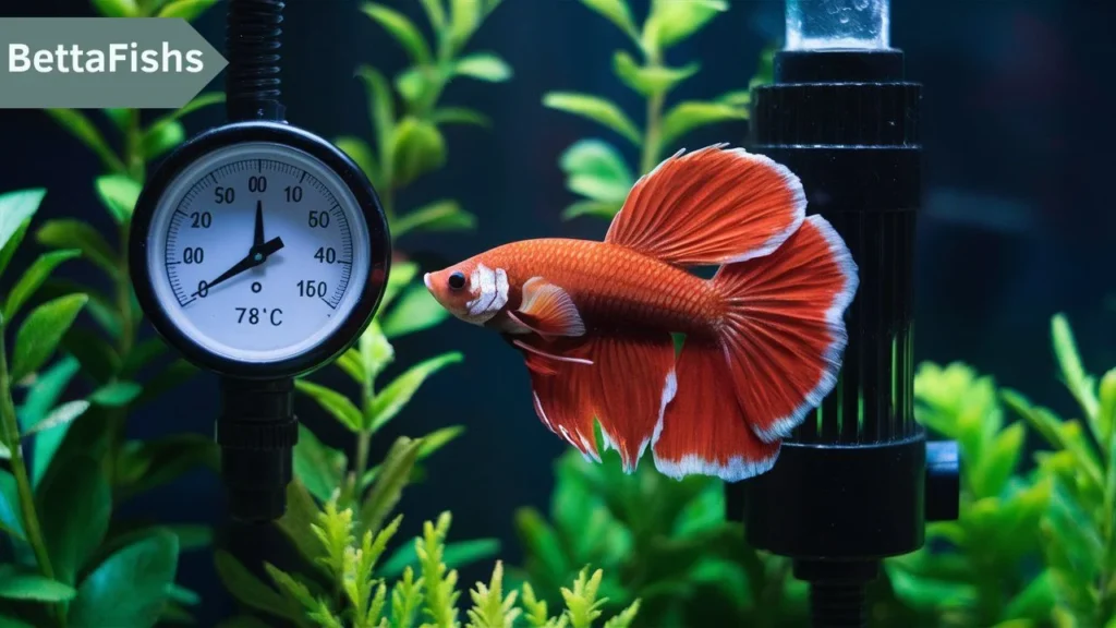 Ideal temperature for a Betta fish tank