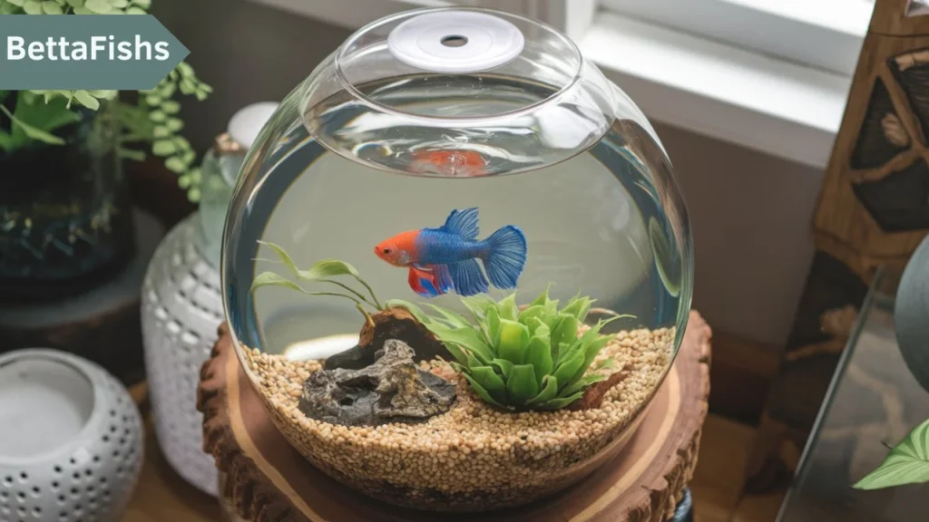 Betta fish in a 2.5-gallon tank?