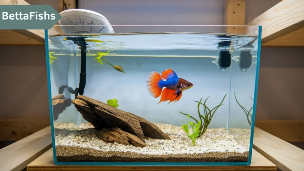 Betta fish in a 2.5-gallon tank?