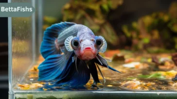 Popeye on Betta fish