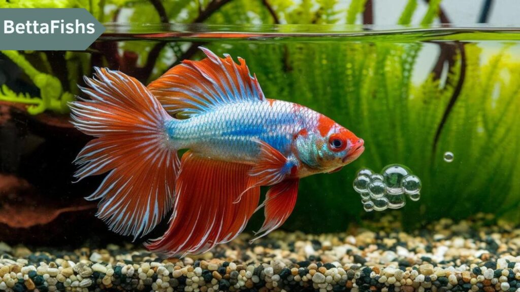 Why do Betta fish make bubbles