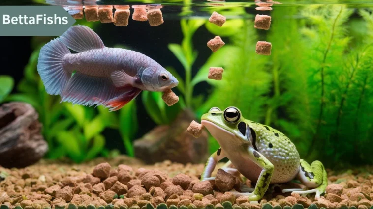 Can aquatic frogs live with Betta fish