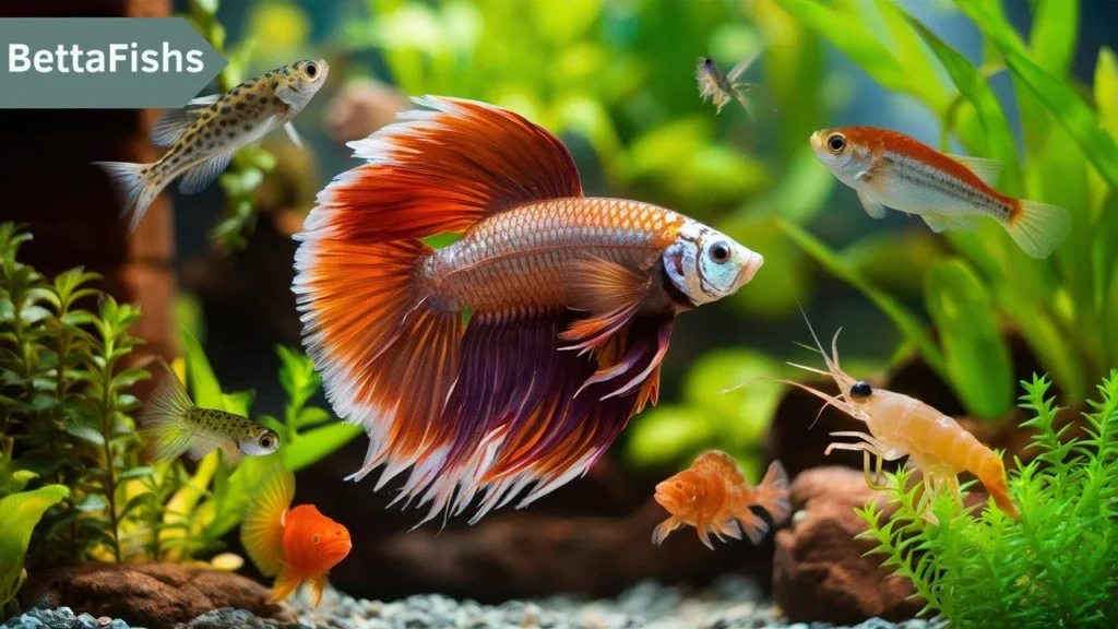 What fish can live with Betta fish male