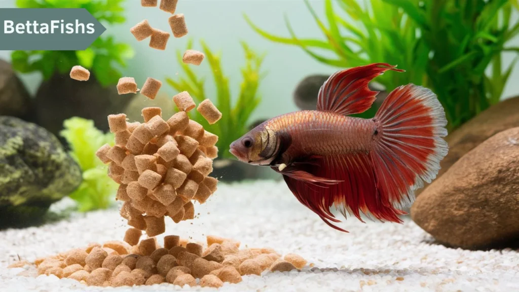 How much food for Betta fish