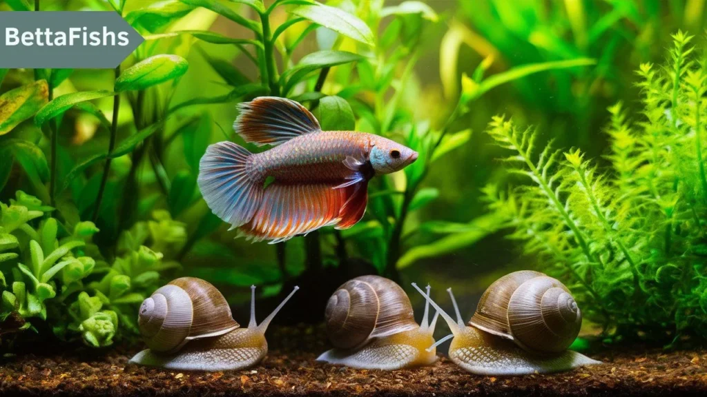 Can Betta fish live with algae eaters