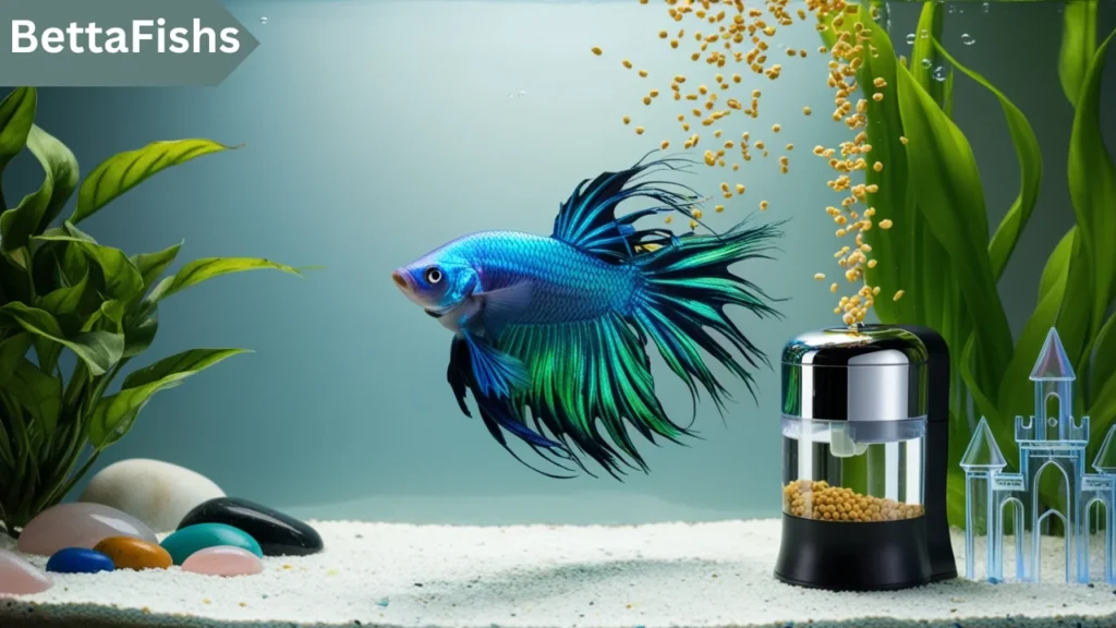 how to feed betta fish while on vacation
