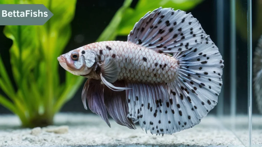 White patches on Betta fish