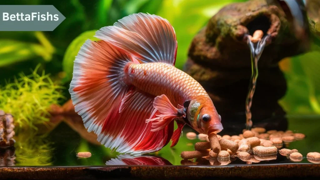 How often to feed Betta fish pellets