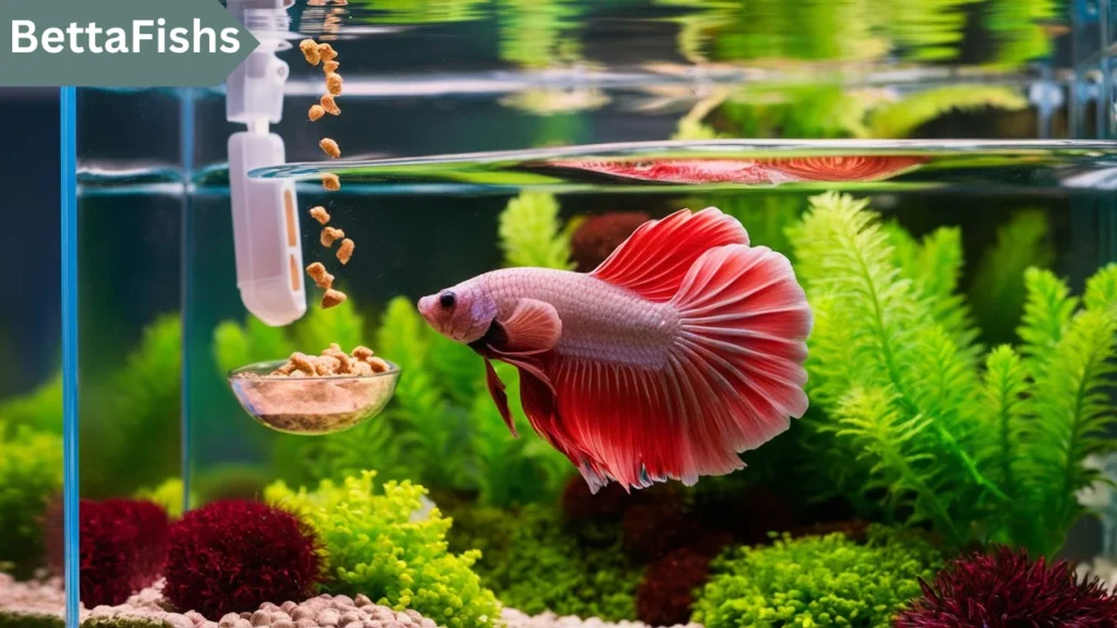 how to feed betta fish while on vacation