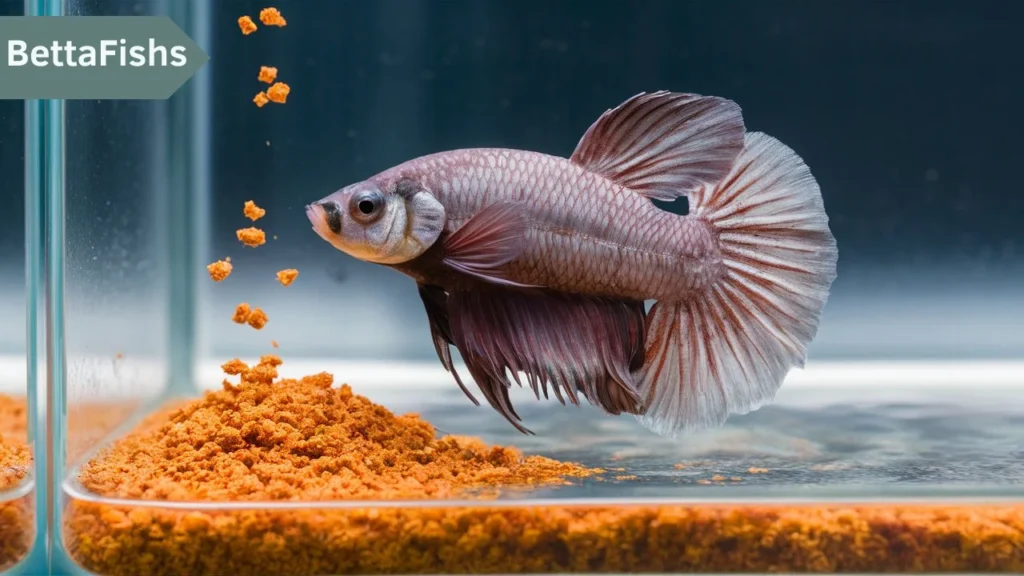 How much food for Betta fish