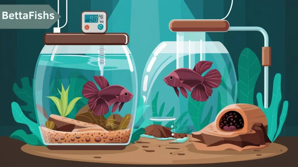 Best water temperature for Betta fish