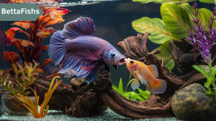 Can Betta Fish Live with Guppies