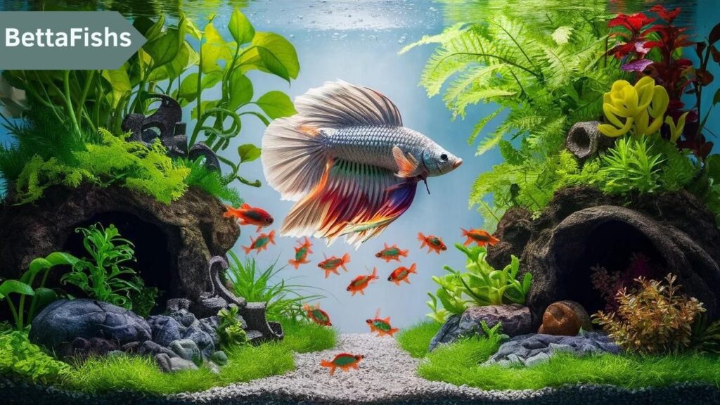 Can Betta Fish Live with Guppies