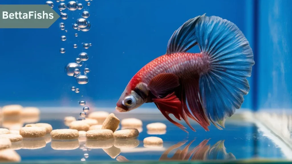 How often to feed Betta fish pellets