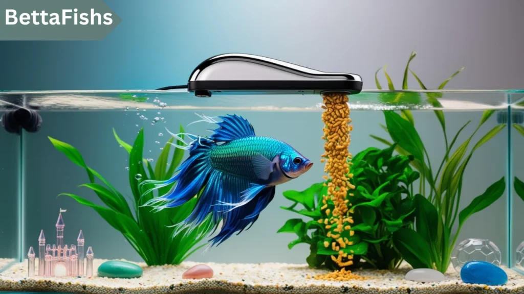 how to feed betta fish while on vacation