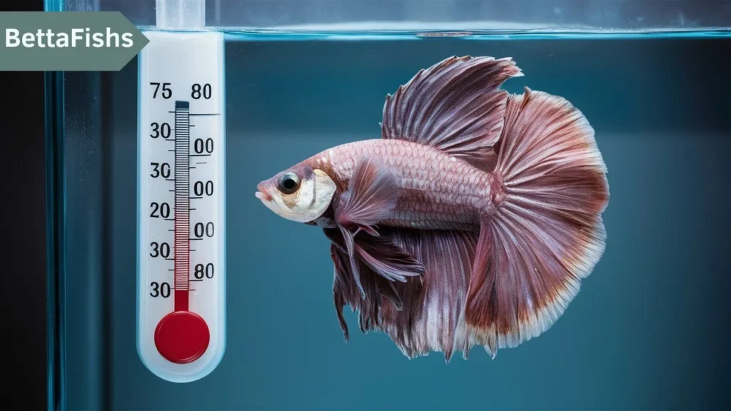 What should the water temperature be for a Betta fish